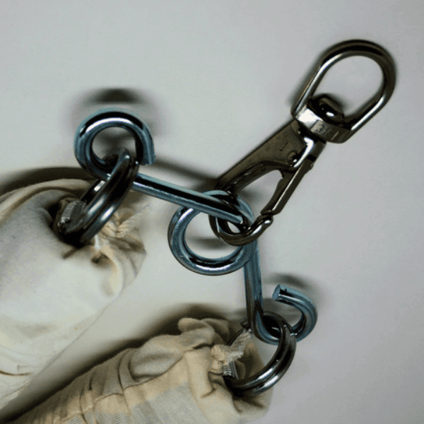 Dividend til dobbelt fjedermontering på Slyngevuggen