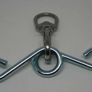 Dividend til dobbelt fjedermontering på Slyngevuggen