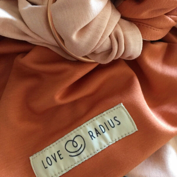 Love Radius ringslynge Nude Caramel SnegleHuset