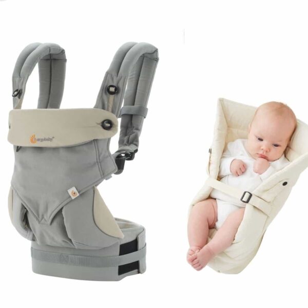 ERGObaby bundle of joy bæresele og babyindsats i et