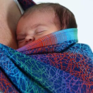 Didymos fastvikle Fadenwerk Regenbogen