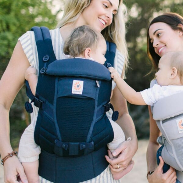 ERGObaby Adapt bæresele cool air mesh blå blue