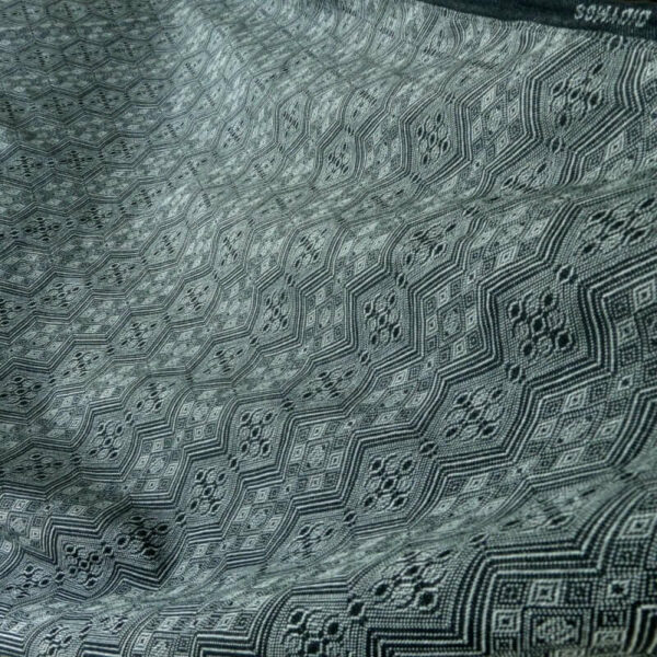 Didymos vikle Anthrazit Tussah 1975 perspektiv