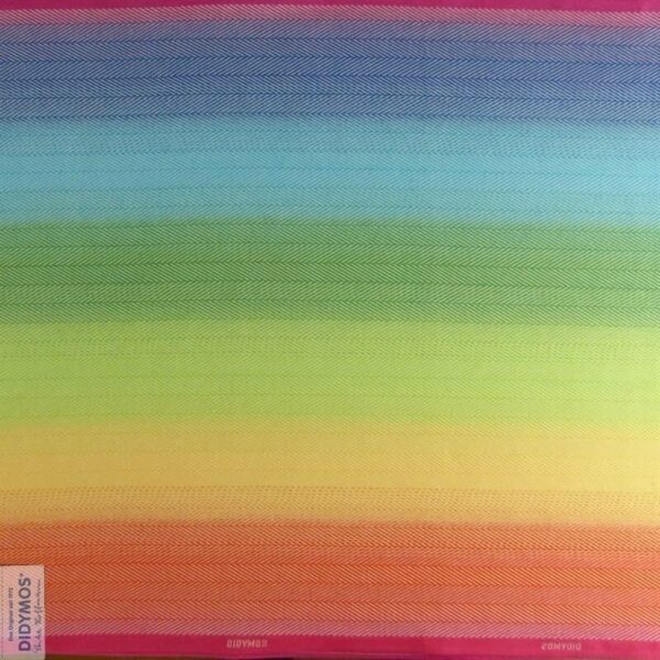 Didymos Lisca White Rainbow i alle regnbuens farver