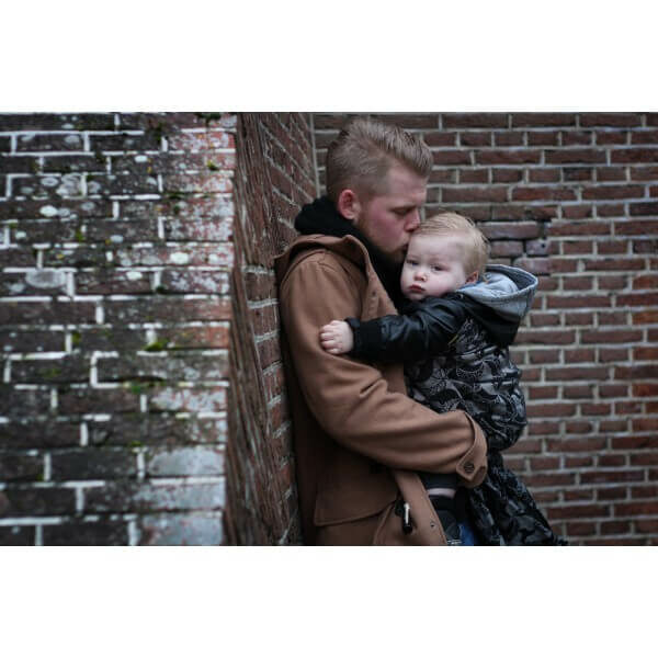 Vikle fra Yaro - Triskele Black-White Linen