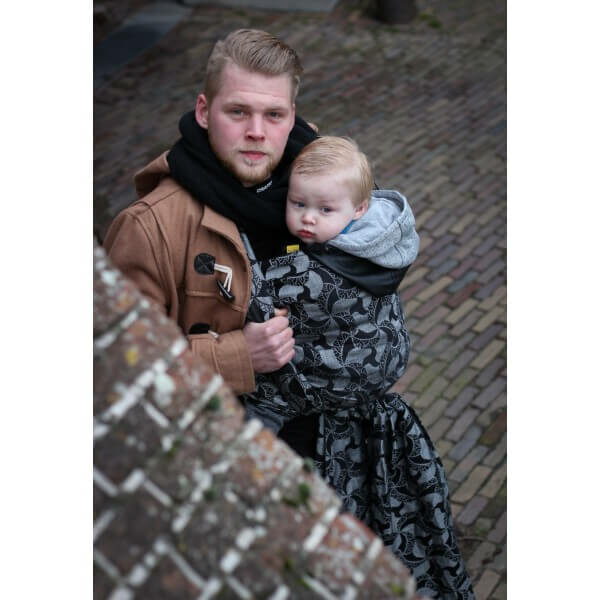 Vikle fra Yaro - Triskele Black-White Linen