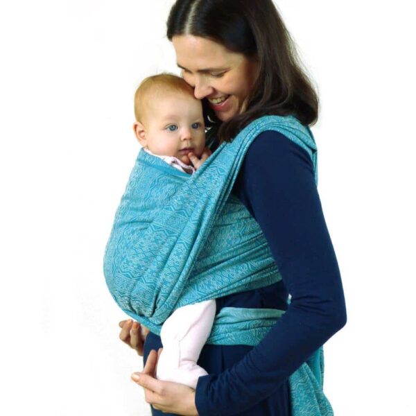 DIDYMOS fastvikle - Ada Ocean Tussah silk