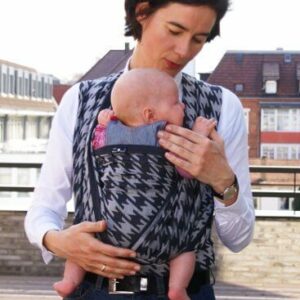 Didymos vikle Hahnentritt Anthrazit
