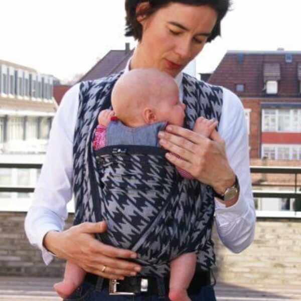 Didymos vikle Hahnentritt Anthrazit