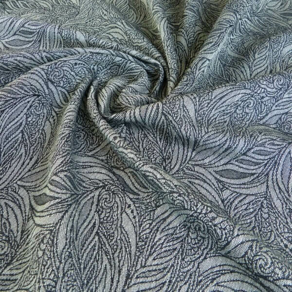 Didymos vikle Vitalis Anthrazit med Silke