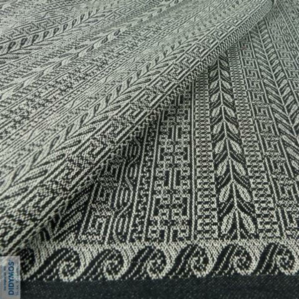 Didymos vikle Daphne sort og hvid