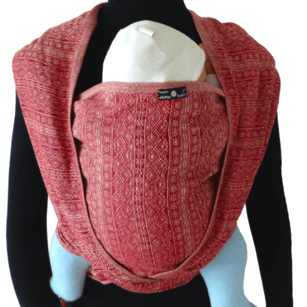 Didymos fastvikle Prima Marta Rosewood silke og hamp blend