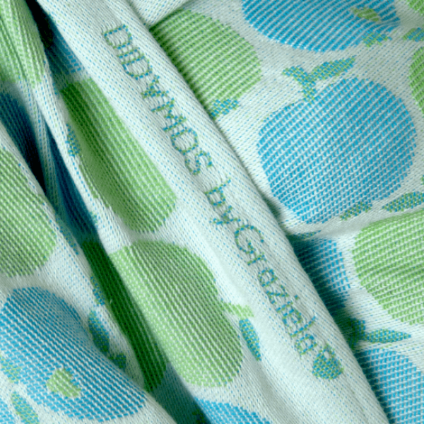 Didymos fastvikle Graziela Äpfel Apples