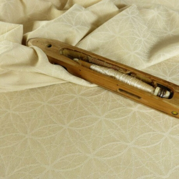 Didymos vikle Blume des lebens tussah uld