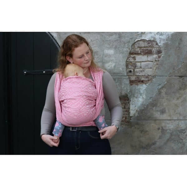 Yaro vikle Braid Old Rose Natural Hemp