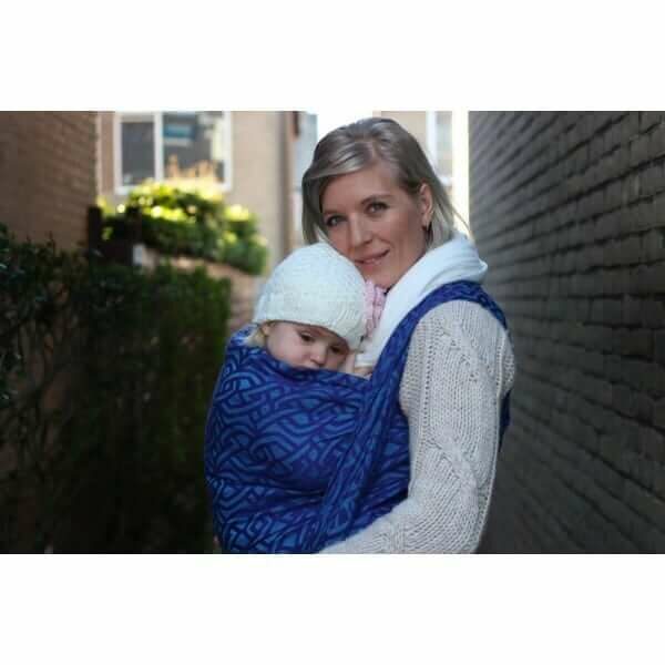 Yaro vikle Braid Violet Blue Linen