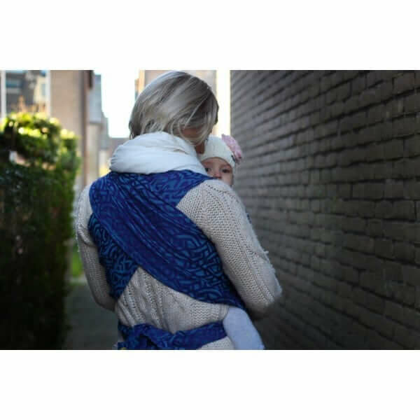 Yaro vikle Braid Violet Blue Linen