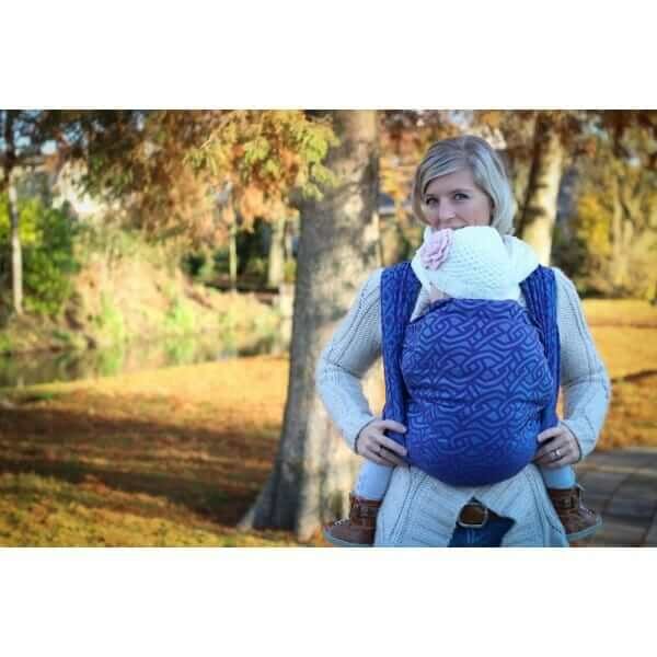 Yaro vikle Braid Violet Blue Linen