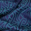 Yaro vikle Braid Violet Blue Linen