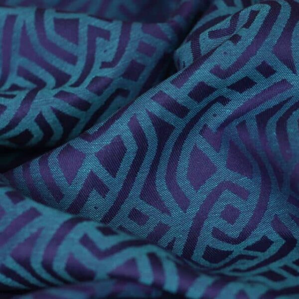 Yaro vikle Braid Violet Blue Linen