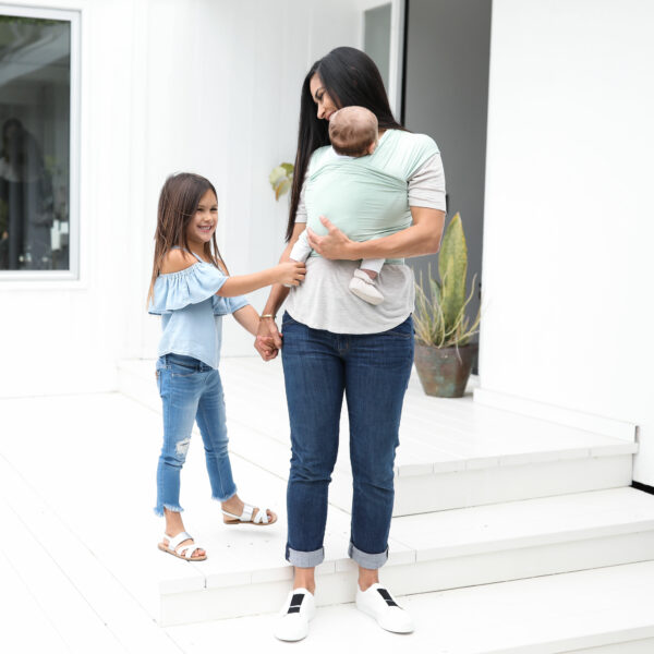 ERGObaby Aura strækvikle Sage