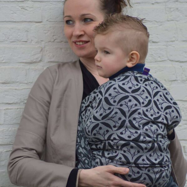 Yaro vikle Retro Berry Black White Repreve