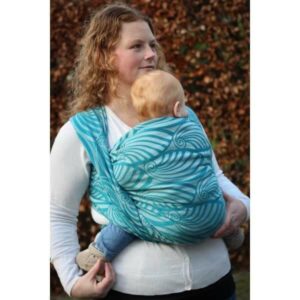 Yaro vikle Dandy Teal Wool mave mod mave