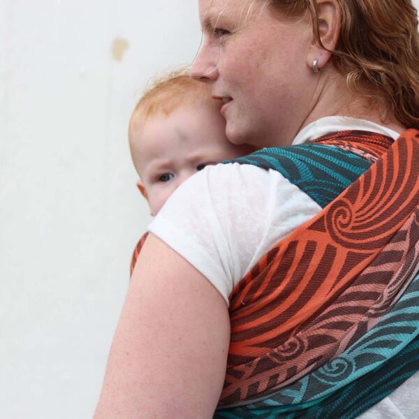 Yaro vikle Dandy Arctic Sunset Grad Cedar Organic close up