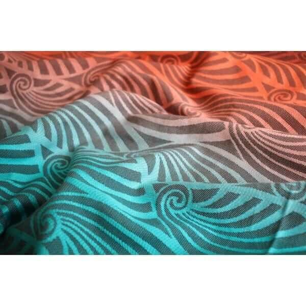 Yaro vikle Dandy Arctic Sunset Grad Cedar Organic tekstil