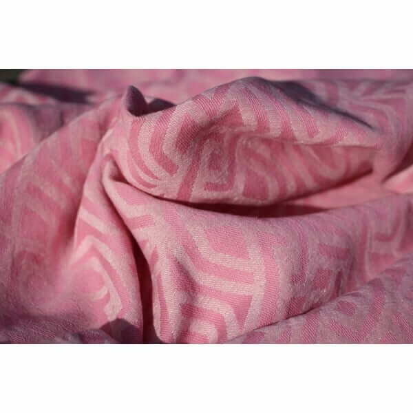 Ringslynge fra Yaro - Braid Old Rose Natural Hemp