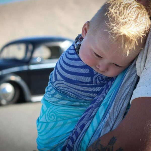 Yaro ringslynge Dandy Aqua Grad Repreve