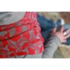 Yaro ringslynge Triskele Red Aqua Glossy