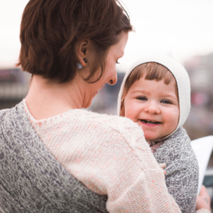 Didymos Fadenwerk fastvikle mave mod mave