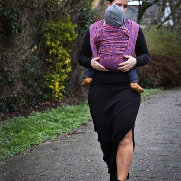 Vikle fra Yaro - Delta Orange Violet Linen