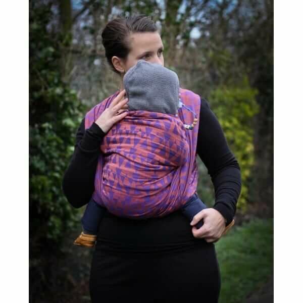 Vikle fra Yaro - Delta Orange Violet Linen