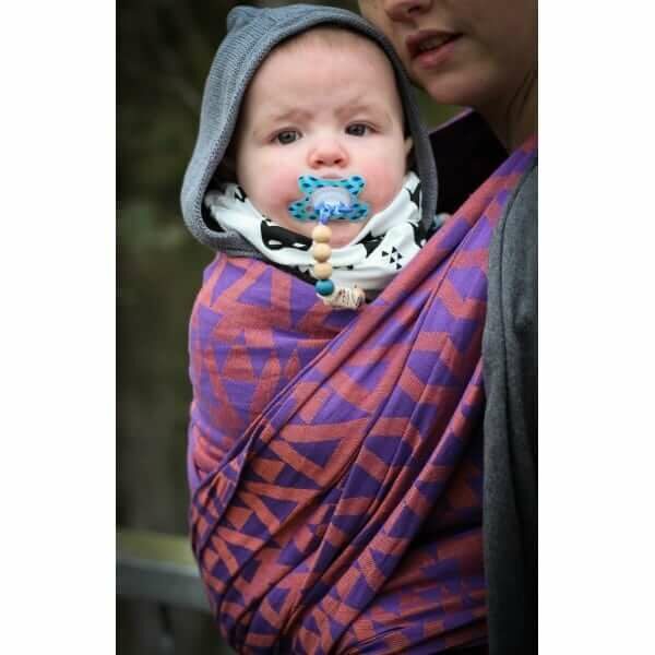 Vikle fra Yaro - Delta Orange Violet Linen