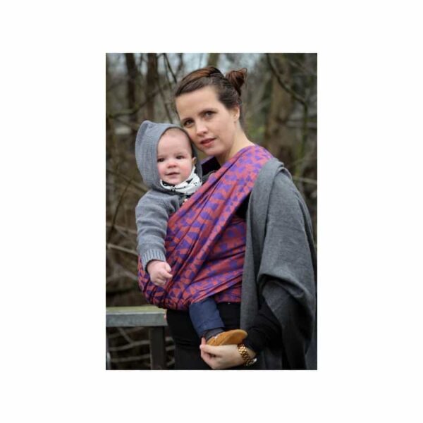 Vikle fra Yaro - Delta Orange Violet Linen