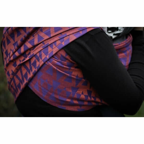 Vikle fra Yaro - Delta Orange Violet Linen