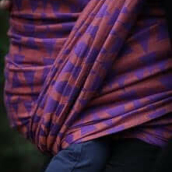 Vikle fra Yaro - Delta Orange Violet Linen