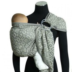 Didymos ringslynge DidySling Paris Stahlgrau wolle