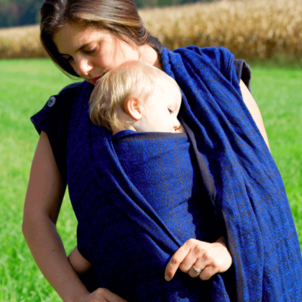 Didymos fastvikle - Ada Kobalt Wolle