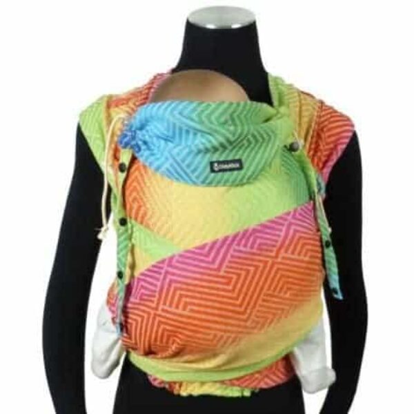 DidyKlick by Didymos bæresele Metro Regenbogen