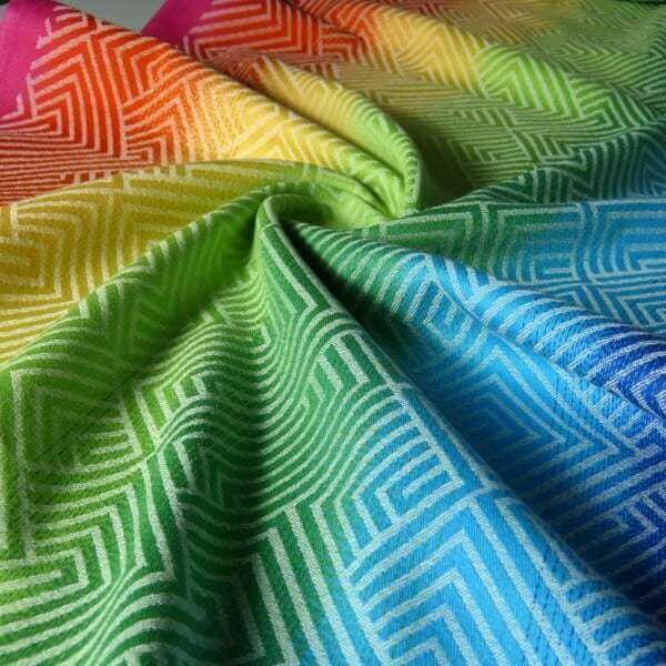 Didymos vikle - Metro Regenbogen Rainbow