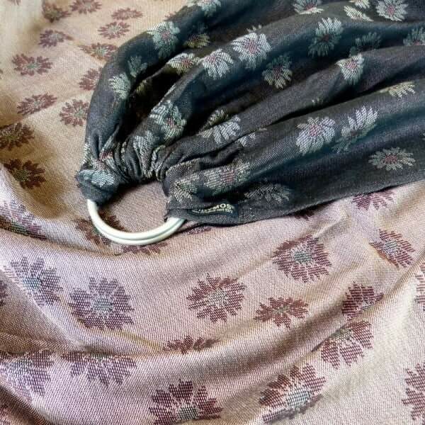 Didymos ringslynge Millefiori Monochrom