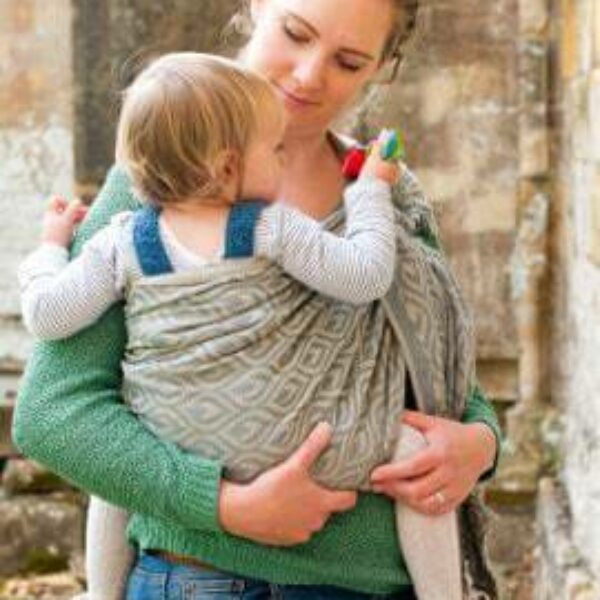 Didymos ringslynge - Silber Flammen