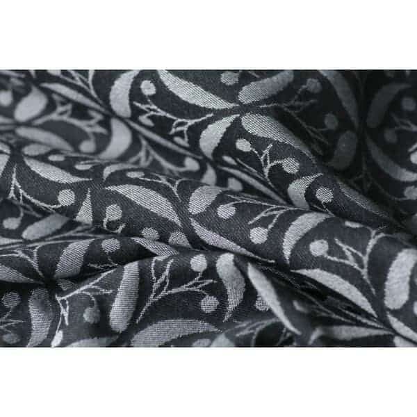 Ringslynge fra Yaro - Retro Berry Black-White repreve