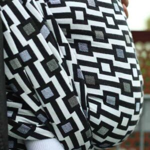 Ringslynge fra Yaro - Triggers Ultra Black White Bamboo