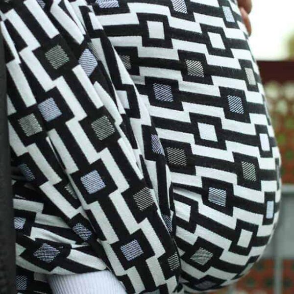 Ringslynge fra Yaro - Triggers Ultra Black White Bamboo