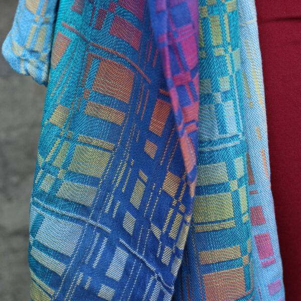 Ringslynge fra Yaro Matrix Aqua Grad Solar Rainbow