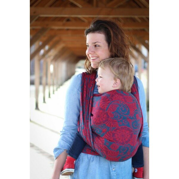 Vikle fra Yaro Ava Ultra Navy Contra Red Bamboo Hemp